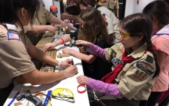 Troop attends Scout Me In Launch Event on Feb. 23, 2019