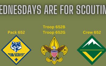 Wednesdays are for Scouting!