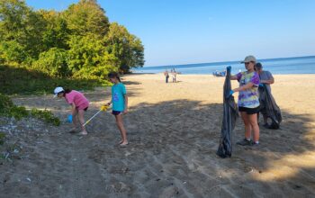 Geneva Beach Cleanup Sept 2024